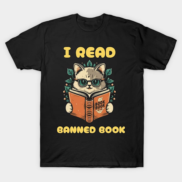 I read banned books T-Shirt by Aldrvnd